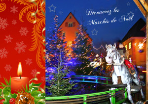 Les traditions de Noël, fêtées en Alsace de l'Avent à l'Epiphanie, revêtent à Colmar une dimension particulière... La magie de Noël à Colmar, c'est d'abord l'ambiance de la Vieille Ville illuminée et décorée comme un conte de fées : un décor historique rendu magique par les illuminations de Noël qui, en cette période de fête, s'intègrent harmonieusement aux éclairages exceptionnels conçus pour la valorisation du patrimoine, et qui parent le centre de Colmar d'une douce aura de lumière.